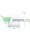 Практичен сушилник за съдове и капаци